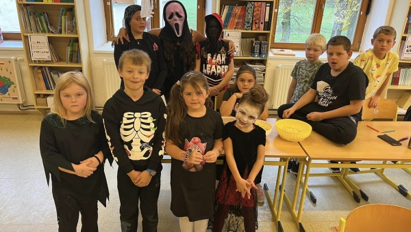 Halloweenské řádění v ZŠ